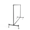 Black B34 Single clothes rail