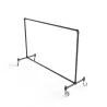 Black B34 Single clothes rail